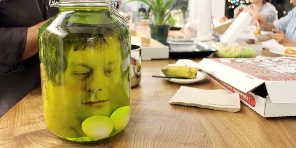 head in a jar