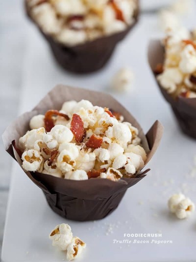 truffle bacon popcorn