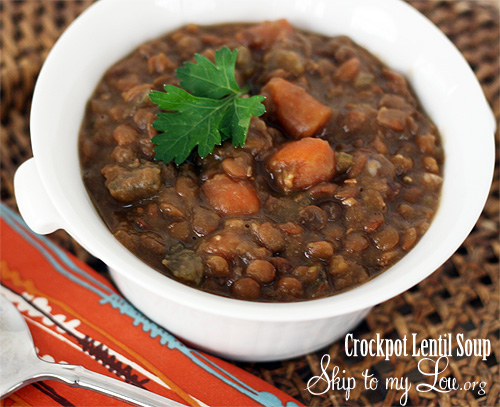 crockpot lentil soup