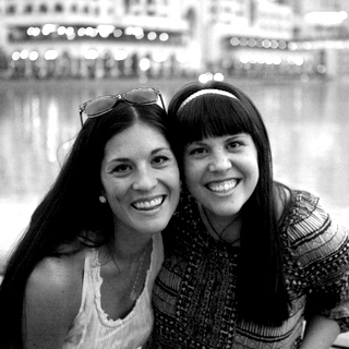 kirstin and jordan from kojodesigns and shiny happy sprinkles