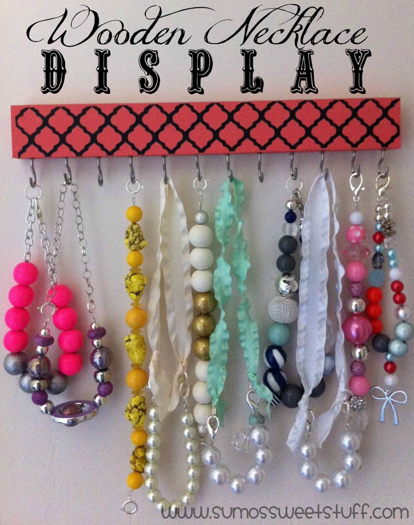 Sumo's Sweet Stuff - Wooden Necklace Display