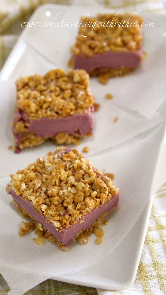 Crispy Ice Cream Bars by www.whatscookingwithruthie.com 