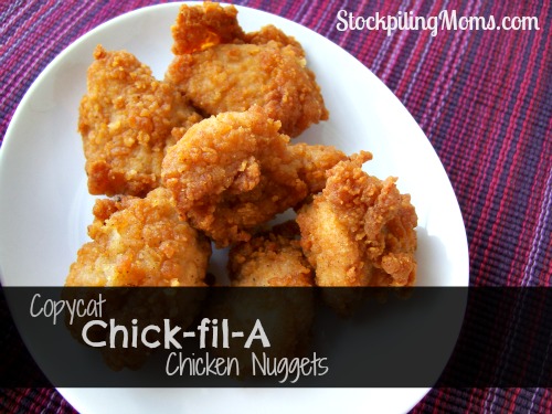 Chicken nuggets recipe
