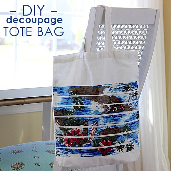 Summer beach tote