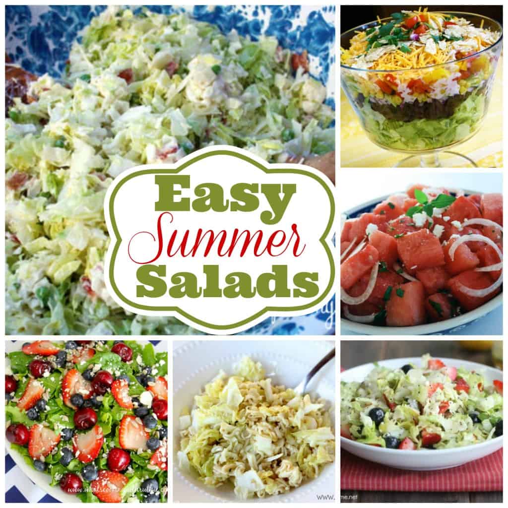 6 Easy Summer Salad Recipes1024 x 1024