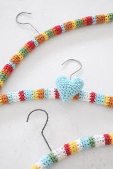 crochet hangers