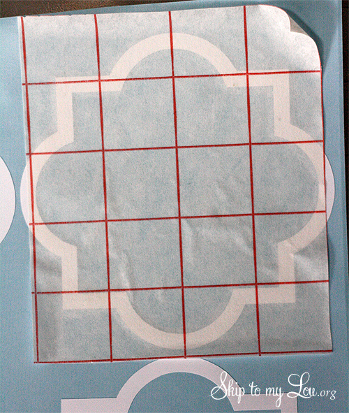 using Silhouette transfer paper step 1 using Silhouette transfer paper step 1