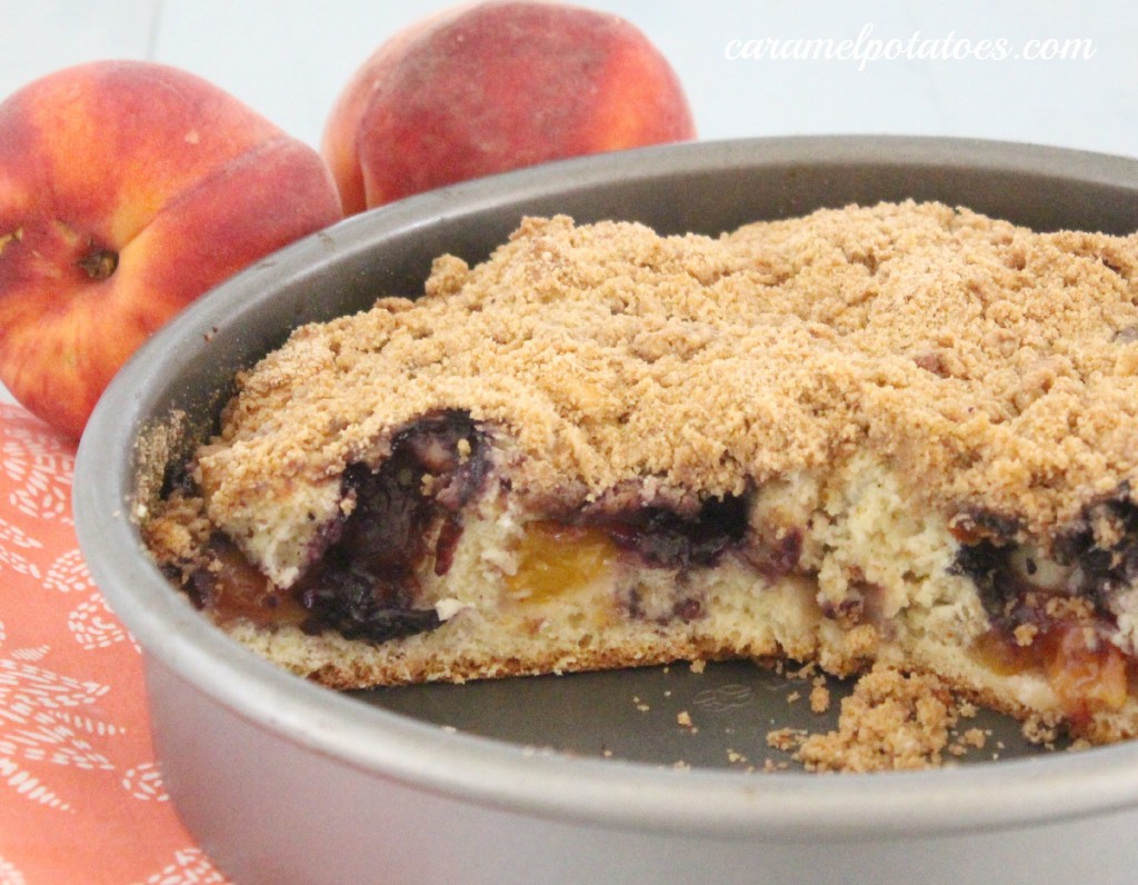 peach berry buckle recipe