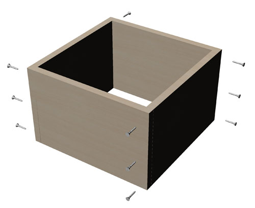 step 2 how to build a wooden corn hull game step 2