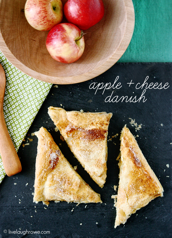 apple and cheese danish