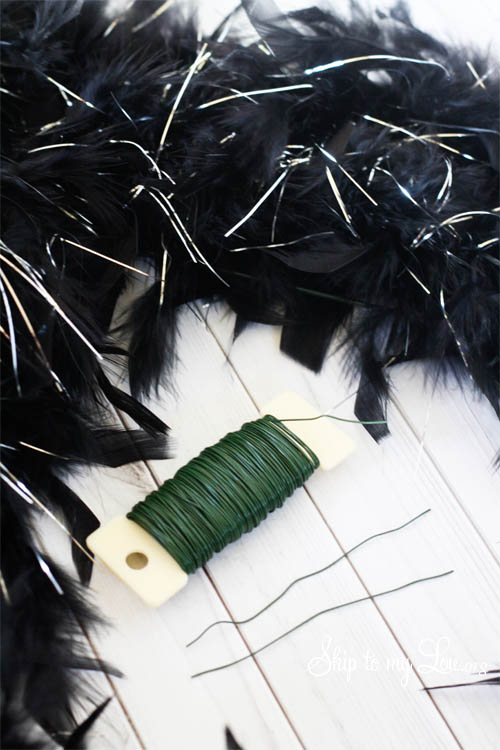 Halloween Wreath Tutorial Step 4
