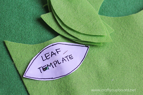 Holly Wreath Leaf Cut Out