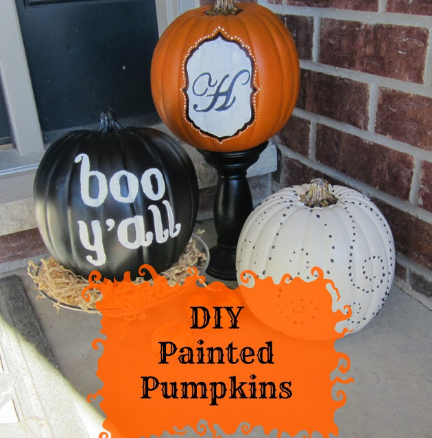 diy painted pumpkins