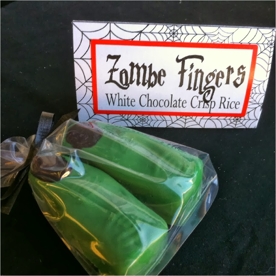 Zombie Fingers Chocolate Treat by Kims Kandy Kreations Zombie fingers recipe