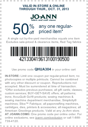 joann coupon