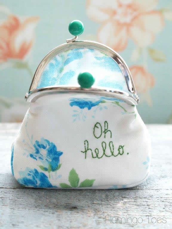 Coin Purse with gusset