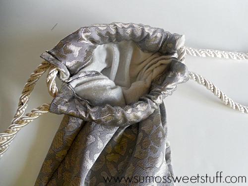 Drawstring Bottle Bag by SumosSweetStuff.com