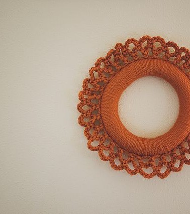 crochet wreath
