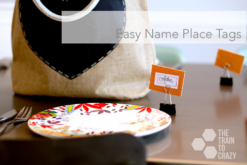 easy name place tags