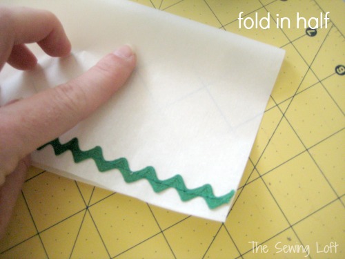 Create Parchment Trim Paper Bags with The Sewing Loft for easy holiday packaging. 
