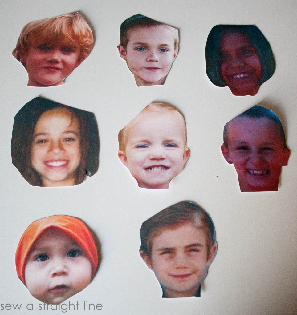 friendly faces tags sew a straight line-2