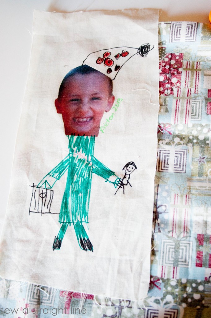 friendly faces tags sew a straight line-7