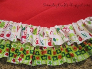 SomedayCraftsTreeSkirtLayeredRuffling