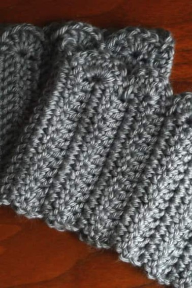 crochet boot cuff pattern