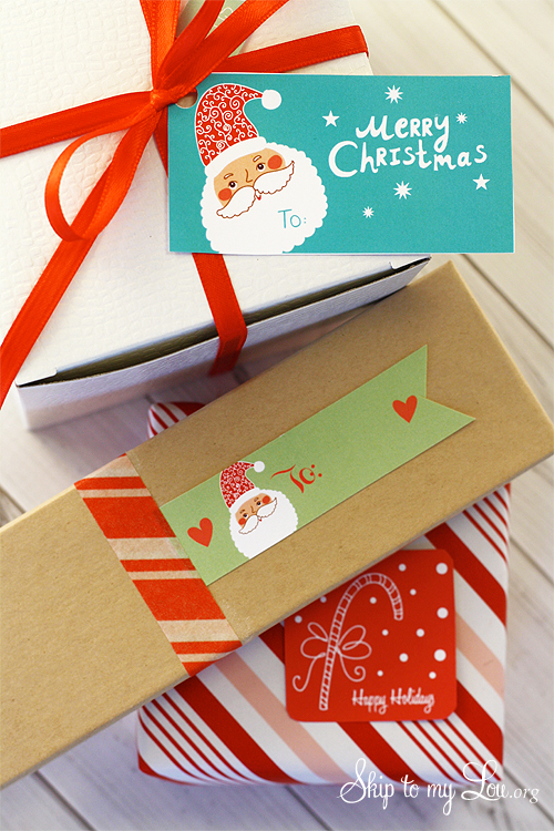 free Holiday Gift Tags
