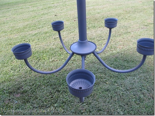 paint a chandelier