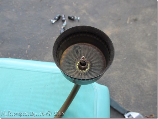 repurposed chandelier