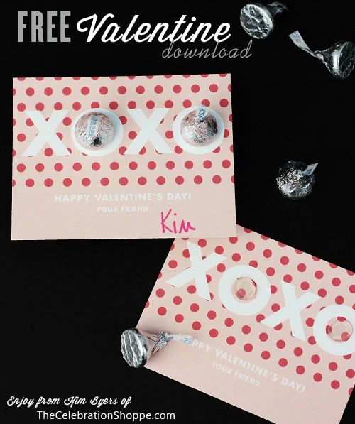 Free Valentine Printable Download | Kim Byers