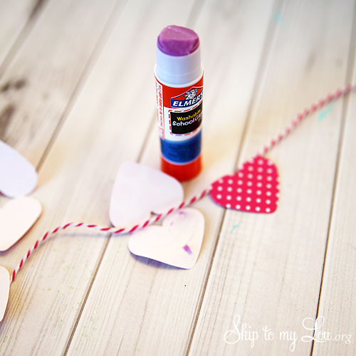 Heart Bunting tutorial