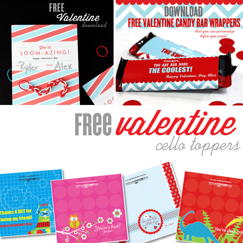 Free Valentine Printable Downloads | Kim Byers TheCelebrationShoppe.com