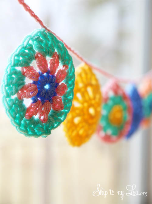 Crochet Egg Garland