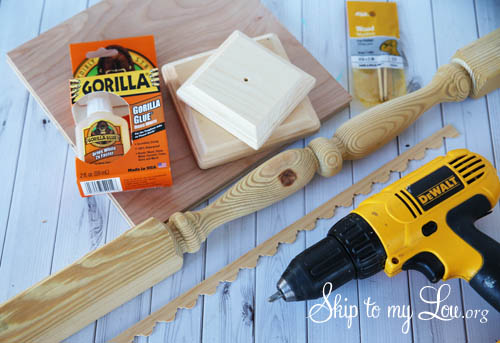 Wooden cake stand supplies