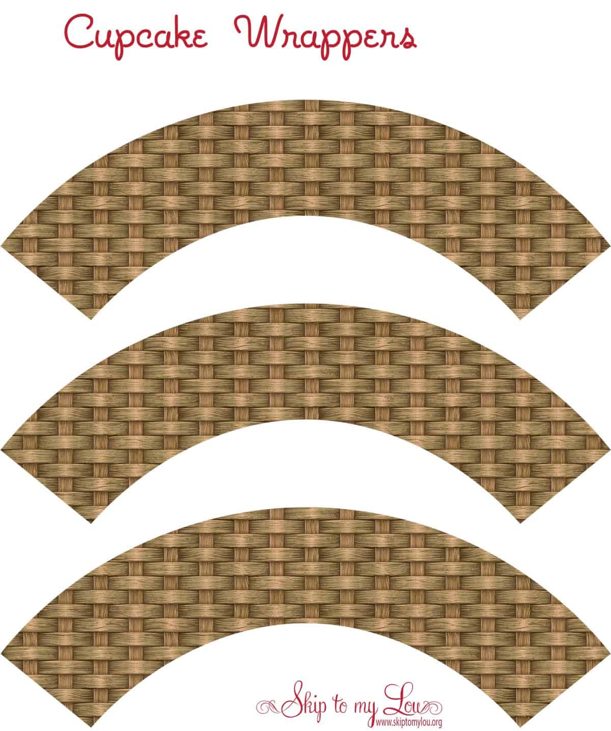 printable cupcake wrapper