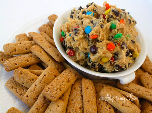 monster cookie dough dip