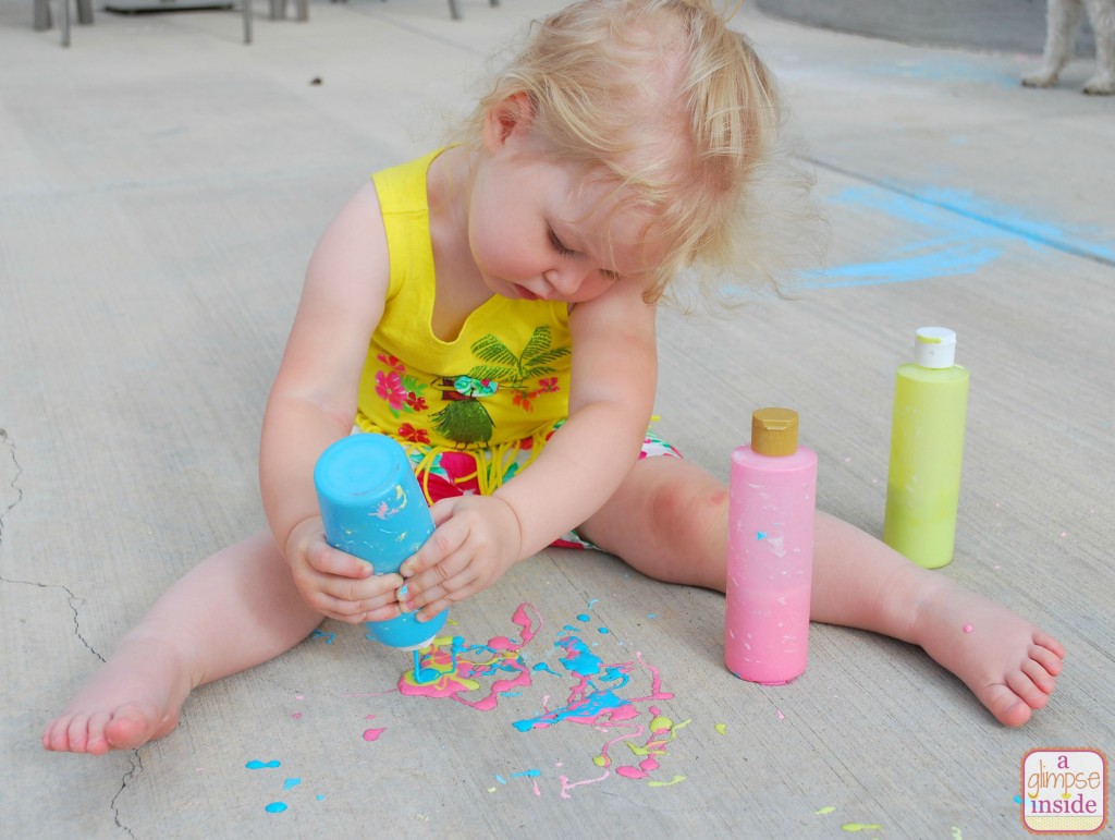 This 3D chalk recipe is so cool!