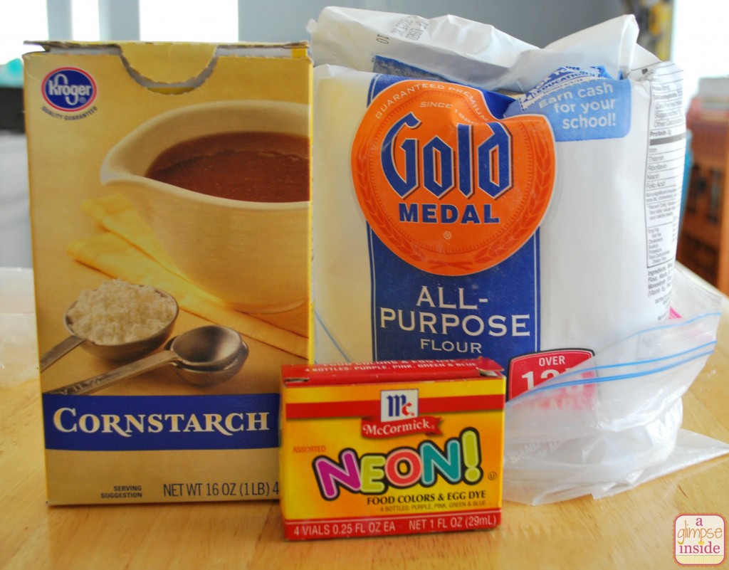 Only a few ingredients to make your own 3D Chalk!