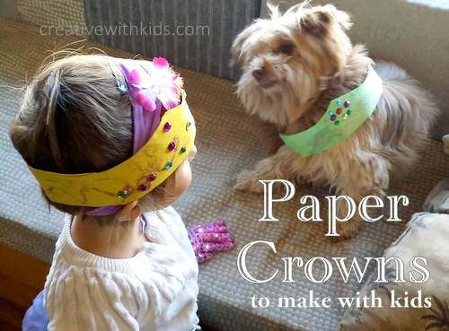 How to make a paper crown for kids