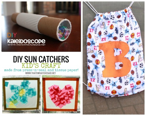 Kid Crafts at thatswhatchesaid.net
