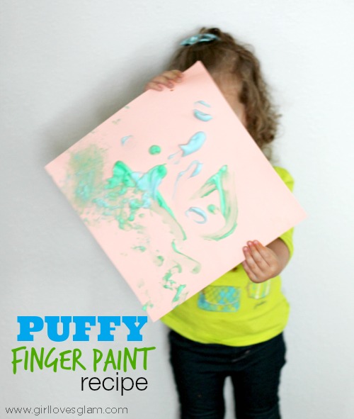 Puffy Finger Paint Recipe