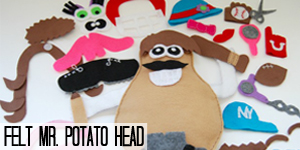 Felt Mr Potato Head