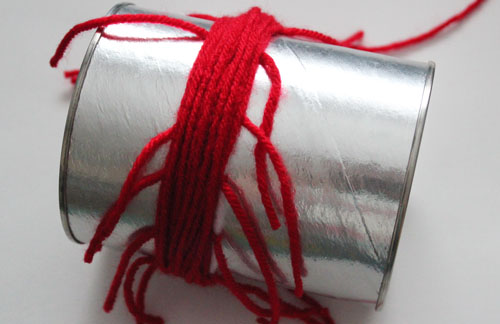 wrap the yarn