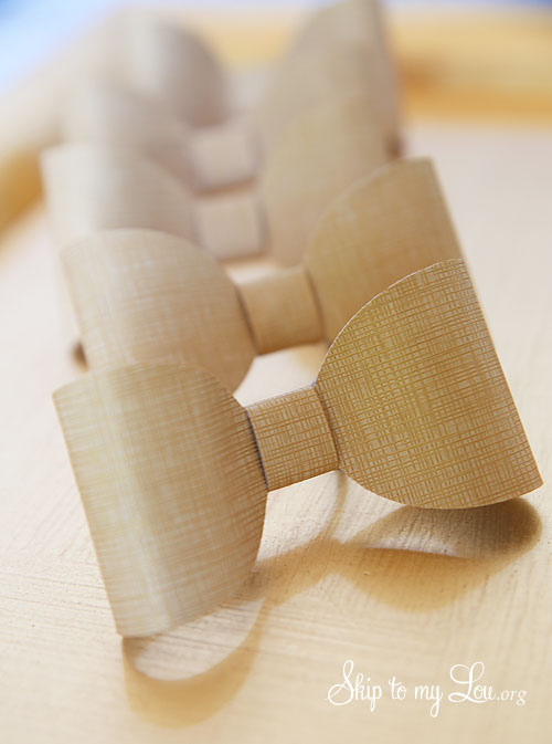 DIY Bow Napkin Rings