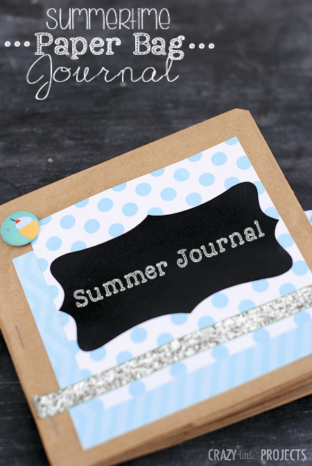 Kid's Summer Paper Bag Journal