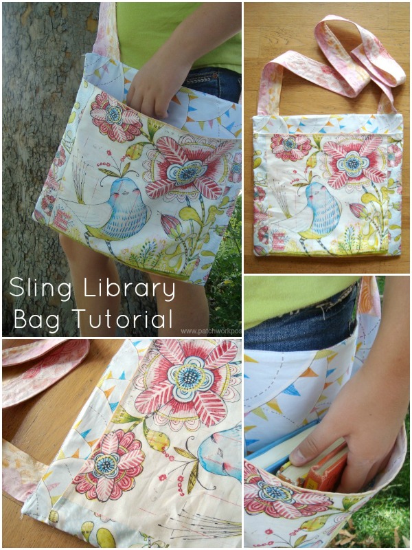 sling library bag tutorial | craft camp