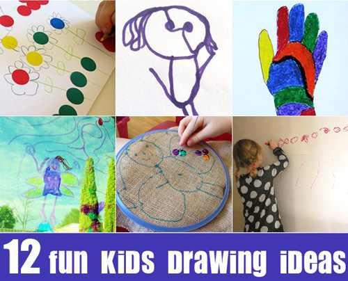12 Fun Kids Drawing Ideas