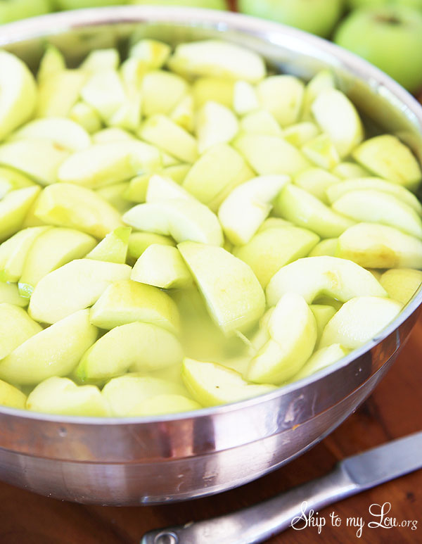 how to keep apples from browning